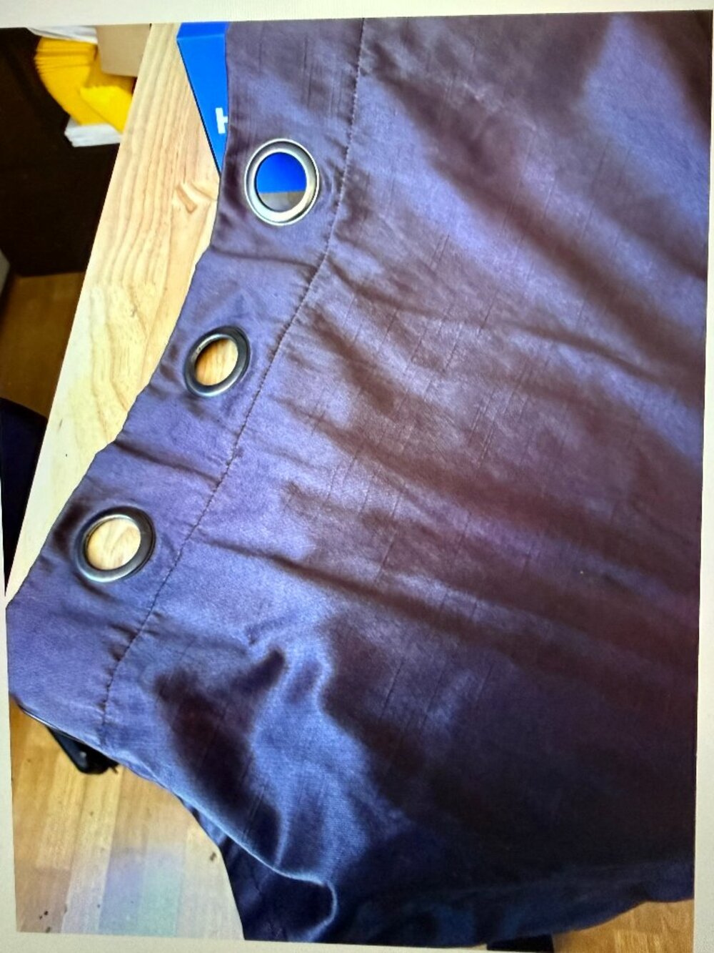Blackout Curtains w/Silver Metal Grommets Lined Drapes for Privacy & Insulation